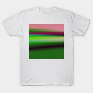 green red pink texture abstract art T-Shirt